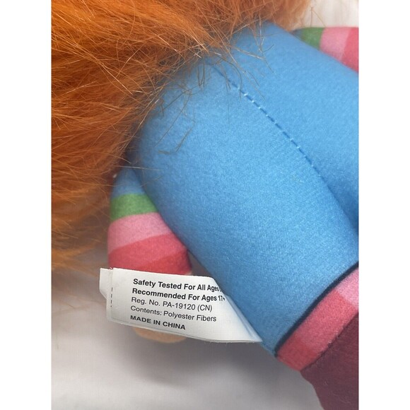 Chucky Doll Plush Toy from Child's Play  Large 11 inch. Official  Stuffed Toy - Picture 7 of 11